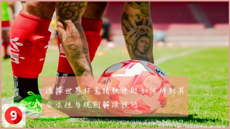 选择世界杯竞猜软件时如何辨别其合法性与规则解读技巧